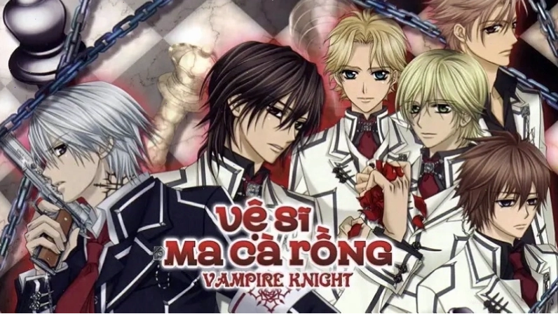 Hình ảnh nhân vật trong Vampire Knight