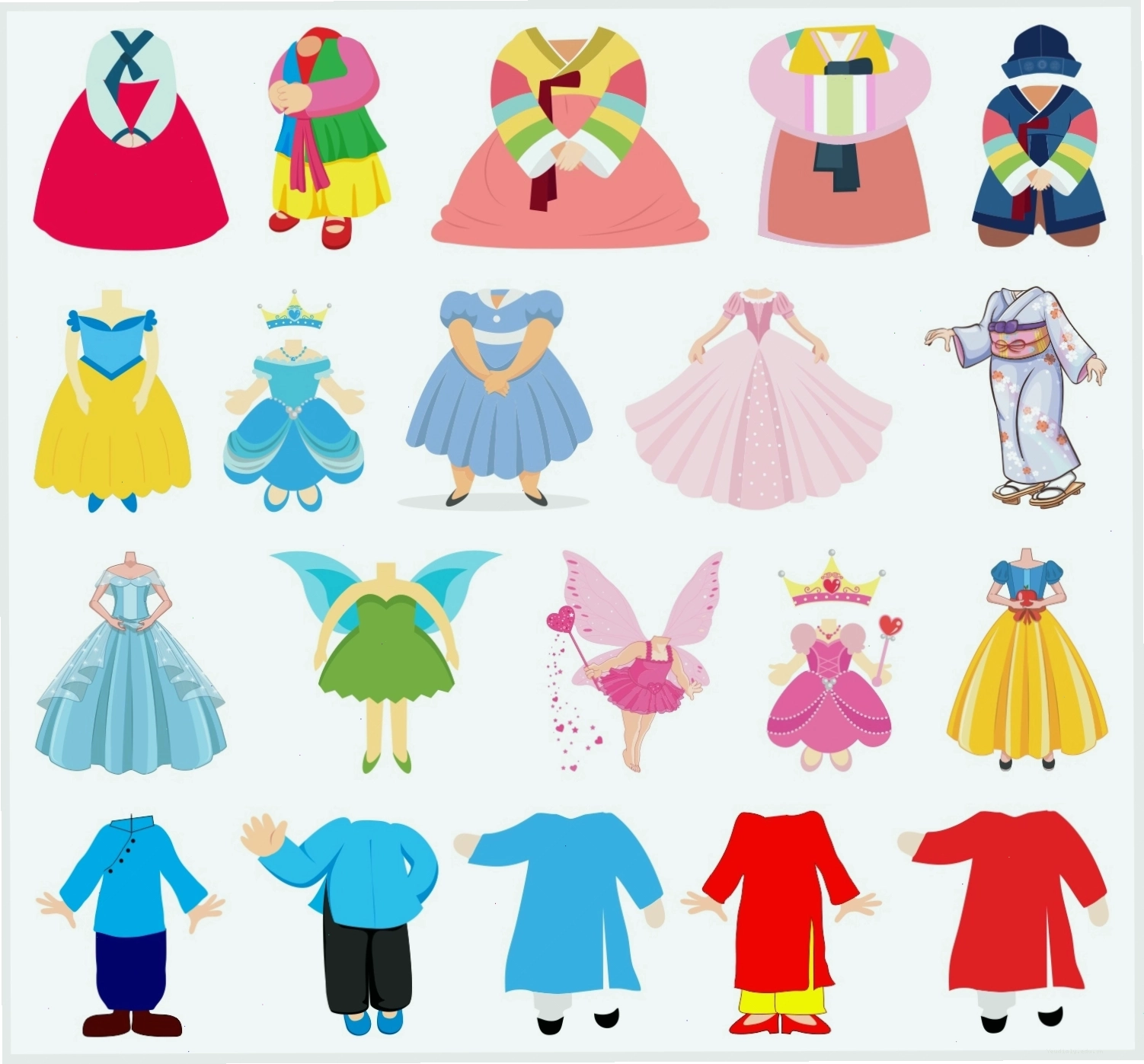 Hình chibi dễ thương dành riêng cho bé gái