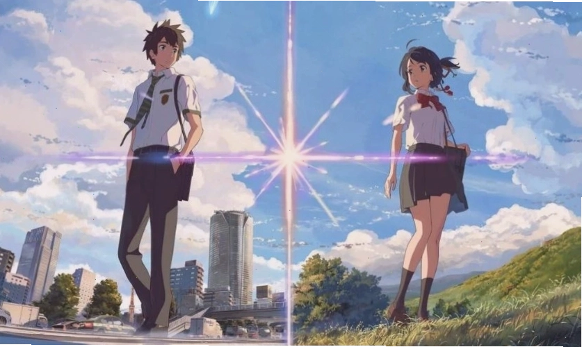 Hình nền máy tính chủ đề anime Your Name