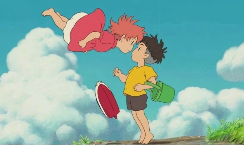 Hình nền máy tính Ponyo đáng yêu