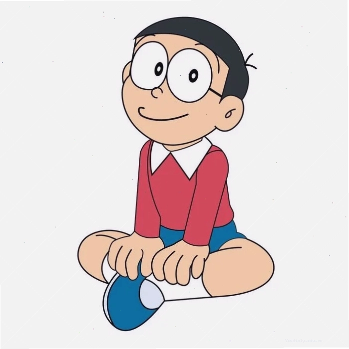 Hình vẽ Nobita chibi