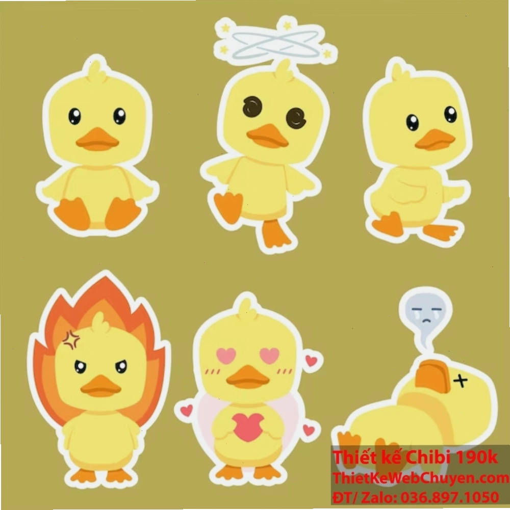 Học cách vẽ Chibi con gà từ các nghệ sĩ chuyên nghiệp