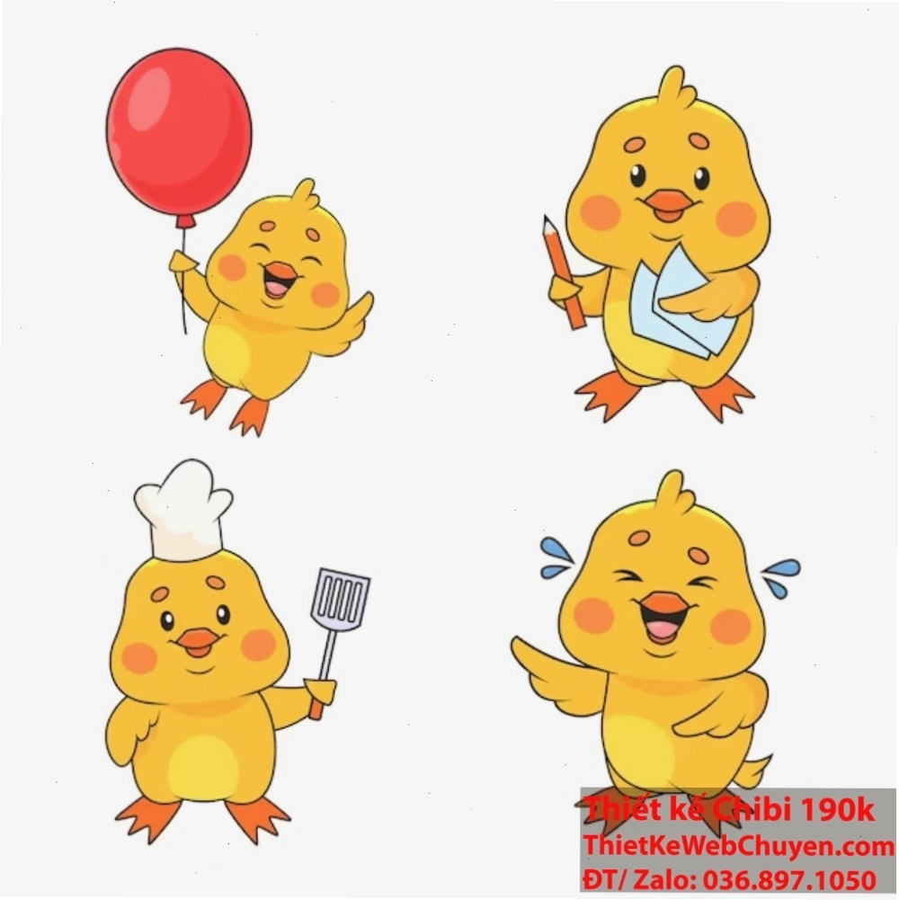 Hướng dẫn vẽ Chibi con gà đơn giản và dễ thương
