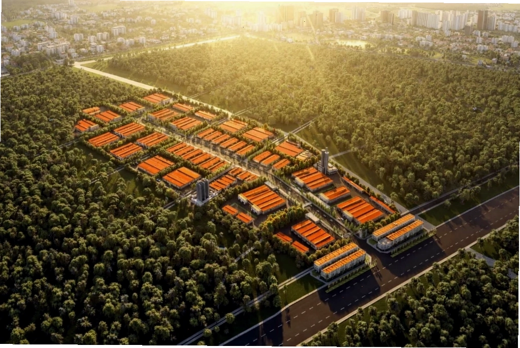 Khu vực nuôi trồng thủy sản trong vũng vịnh
