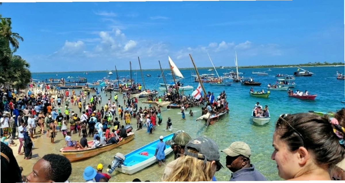 Khung cảnh yên bình tại đảo Lamu, Kenya