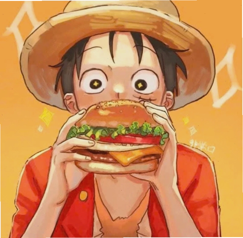 Luffy chibi đẹp với nụ cười rạng rỡ
