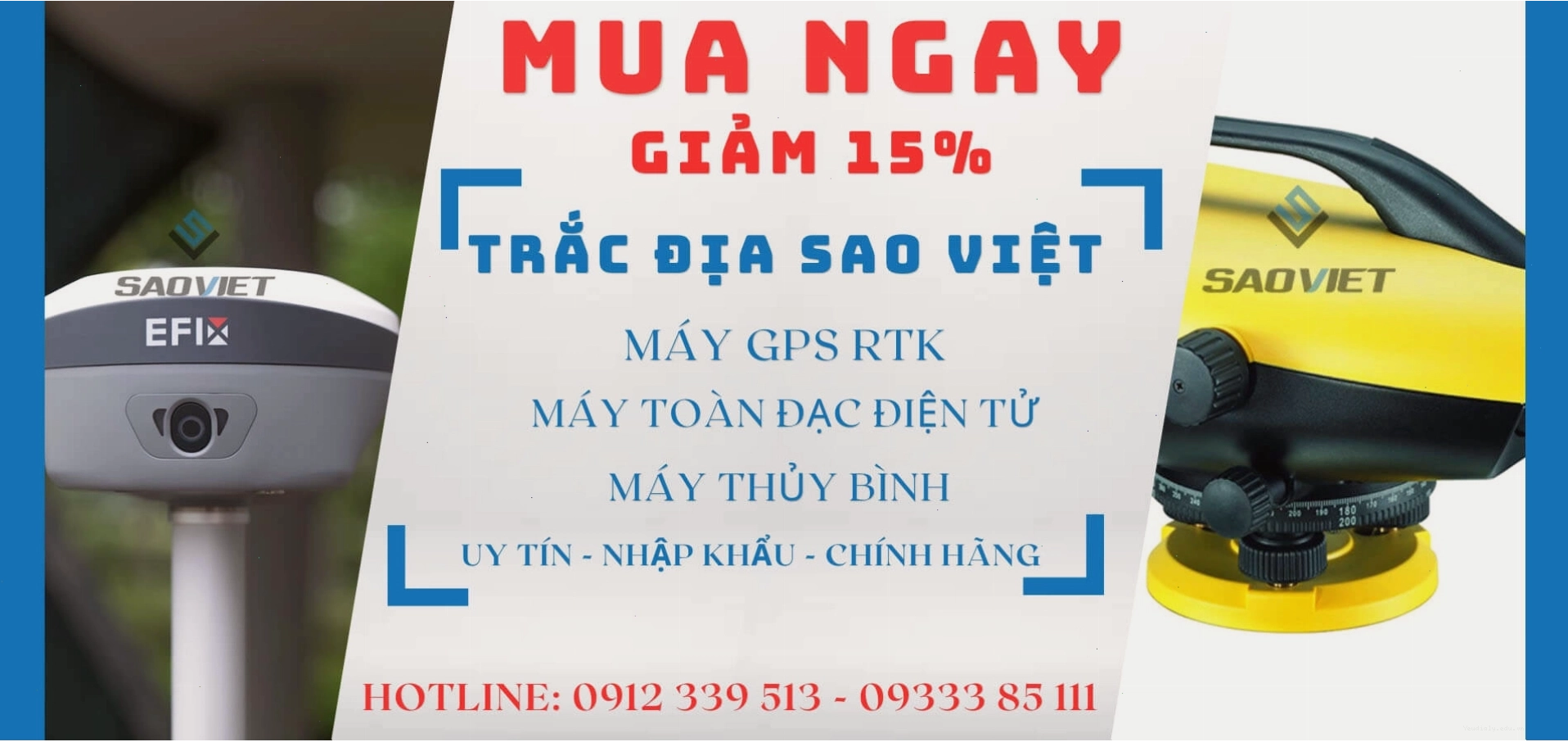 Máy trắc địa Sao Việt