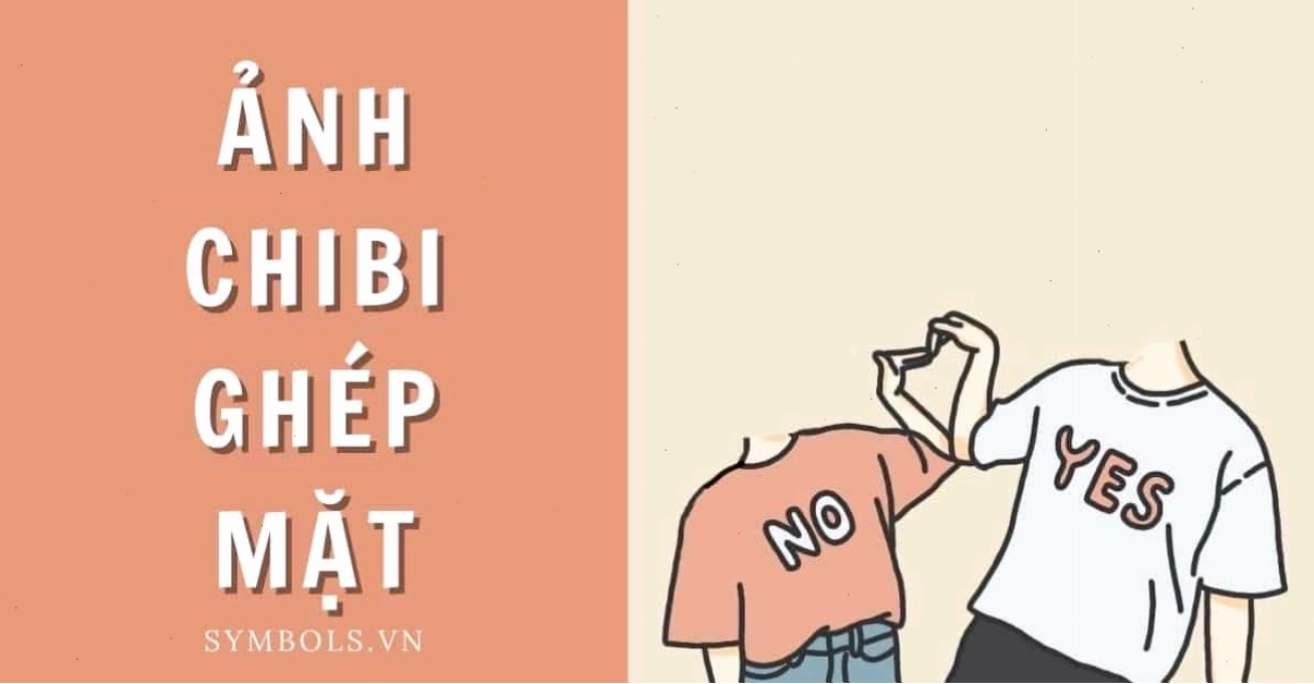 Minh họa quá trình ghép mặt vào ảnh chibi