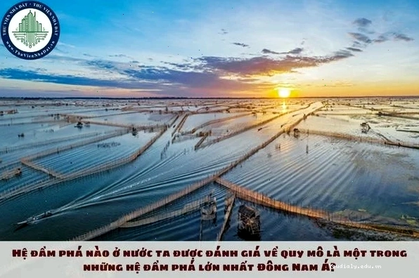 Mô tả địa hình đầm phá với cồn cát và cửa thông ra biển