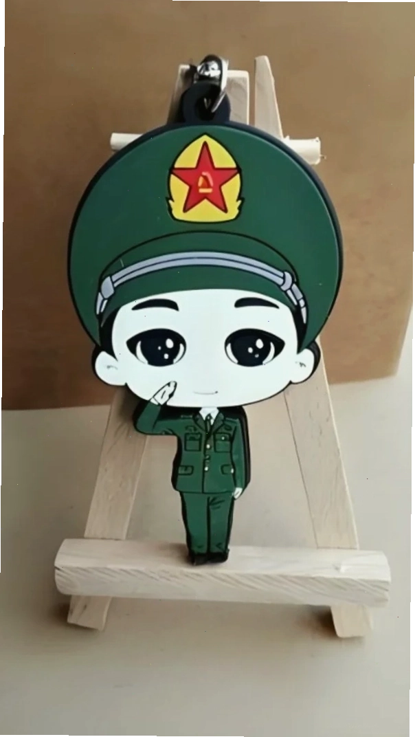 Móc khóa bộ đội chibi