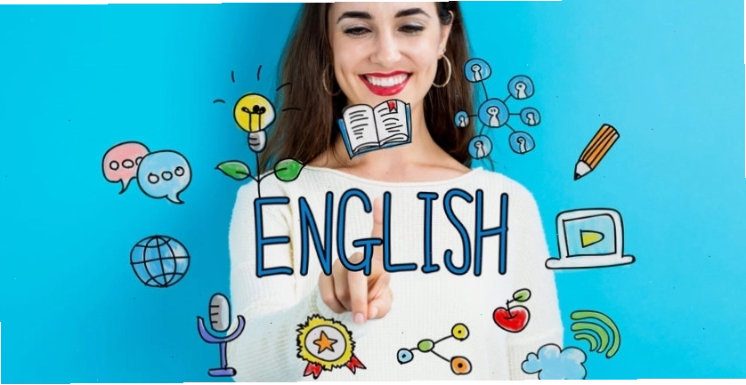 Người đang tự học tiếng Anh tại nhà