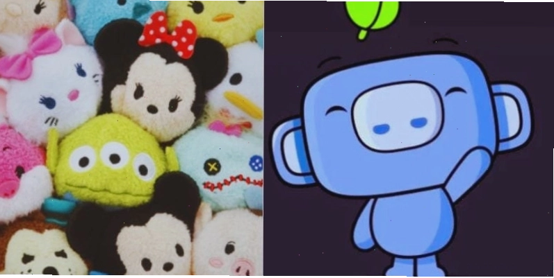 Nhân vật chibi với bảng màu tươi sáng và đáng yêu