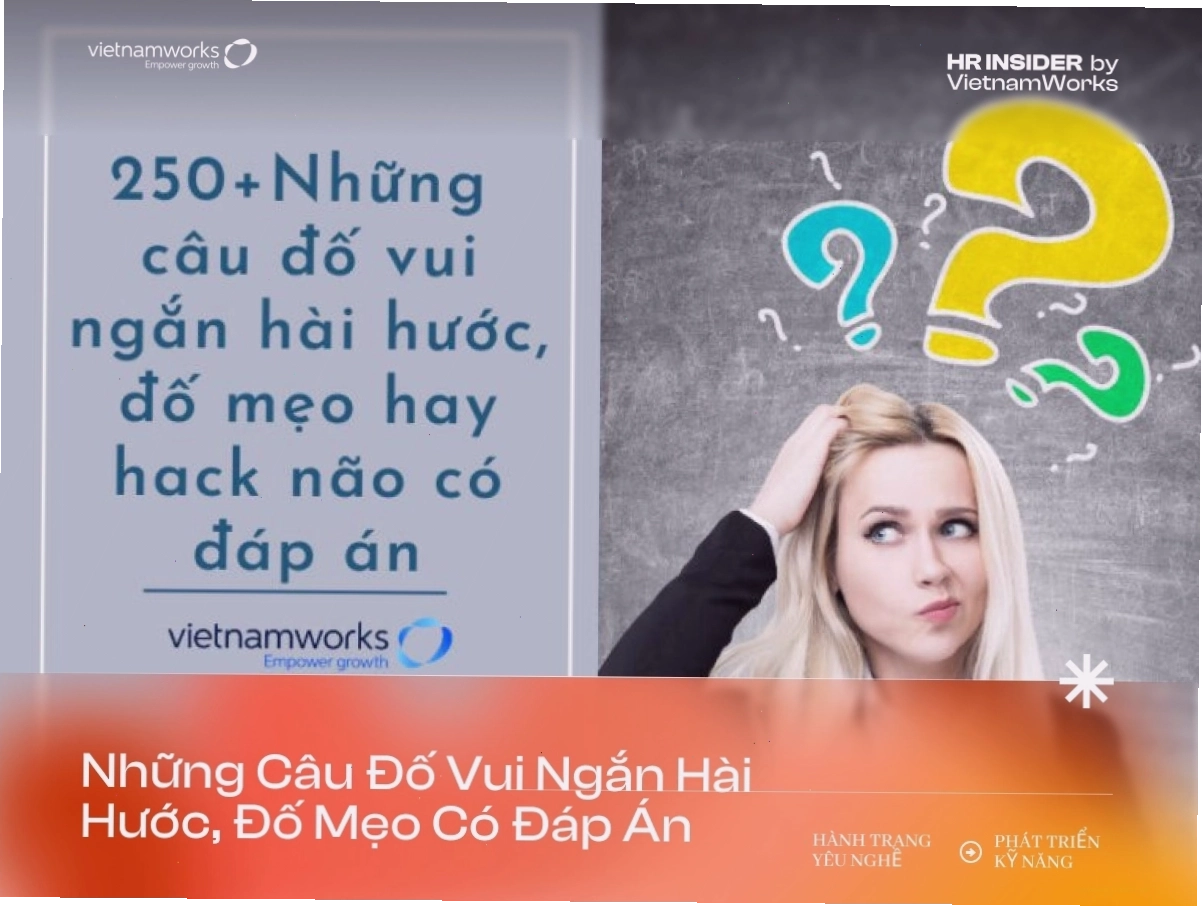 Những câu đố vui ngắn đầy tính giải trí