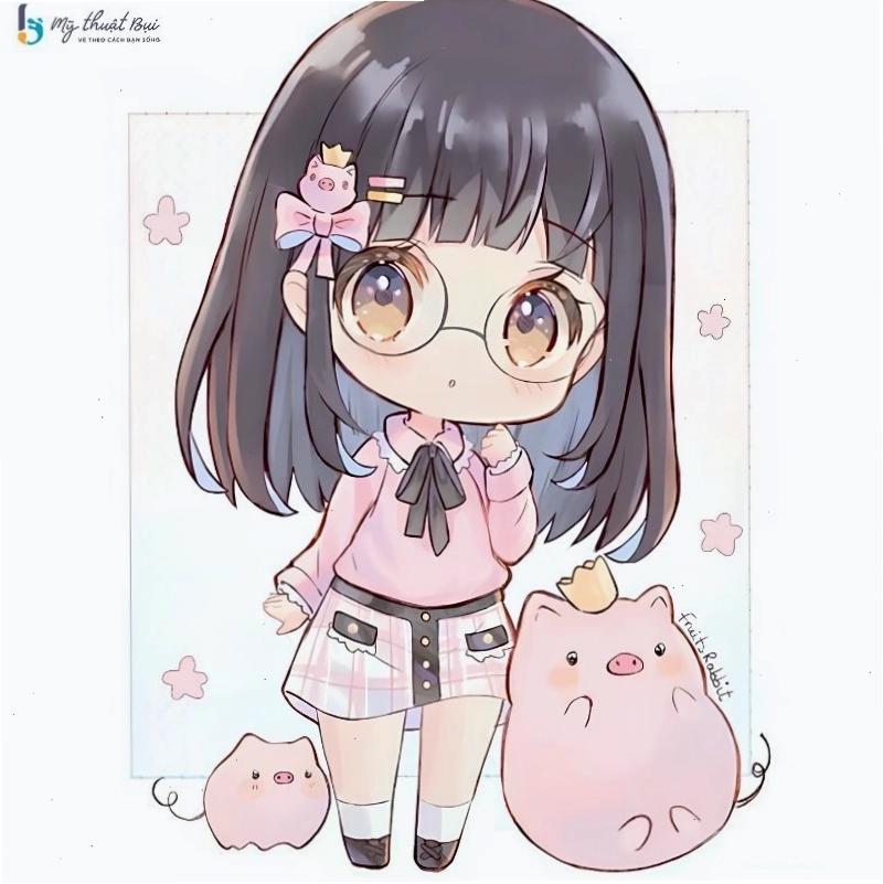 Phác thảo thân hình và trang phục cho chibi