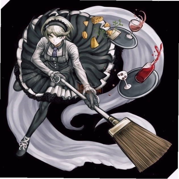 Phong cách hầu gái anime trong trang phục gothic lolita