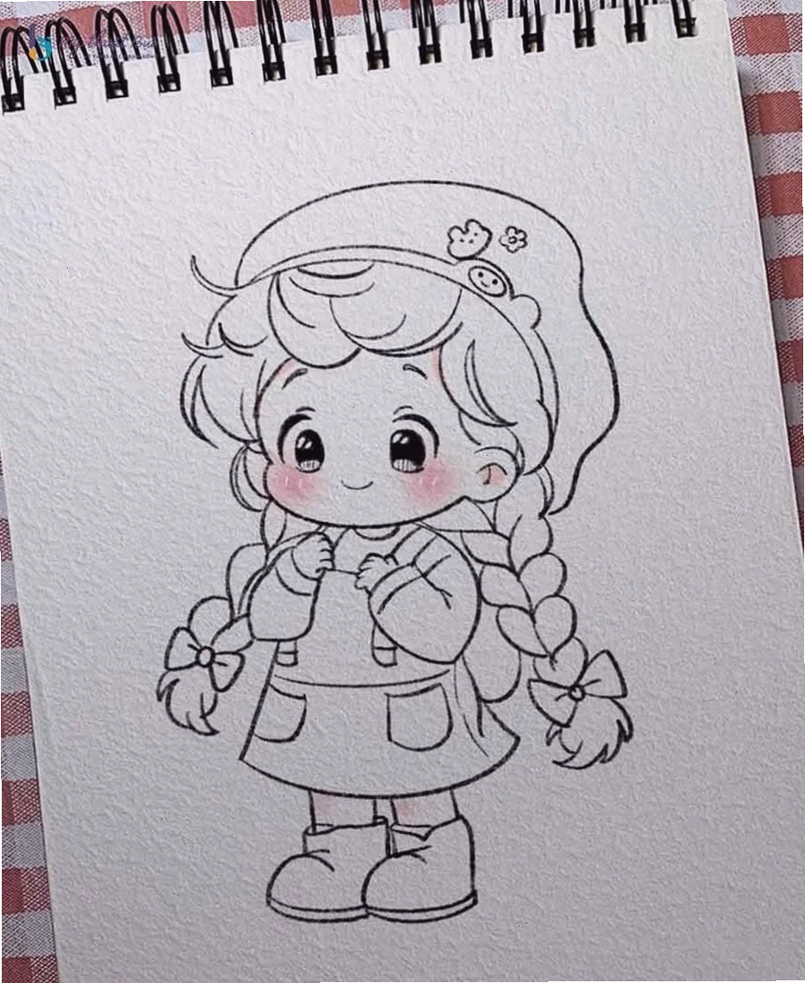 Quá trình học vẽ chibi qua các bước