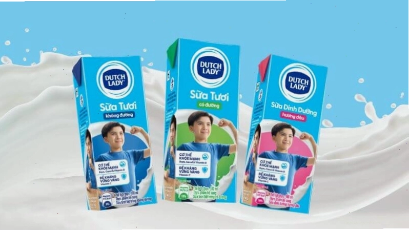 Sữa tươi Cô Gái Hà Lan với nhiều lựa chọn hương vị