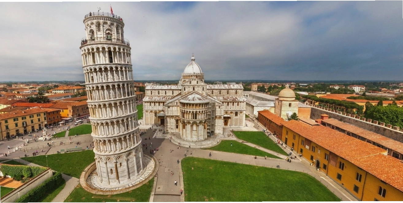 Tháp nghiêng Pisa biểu tượng của nước Ý