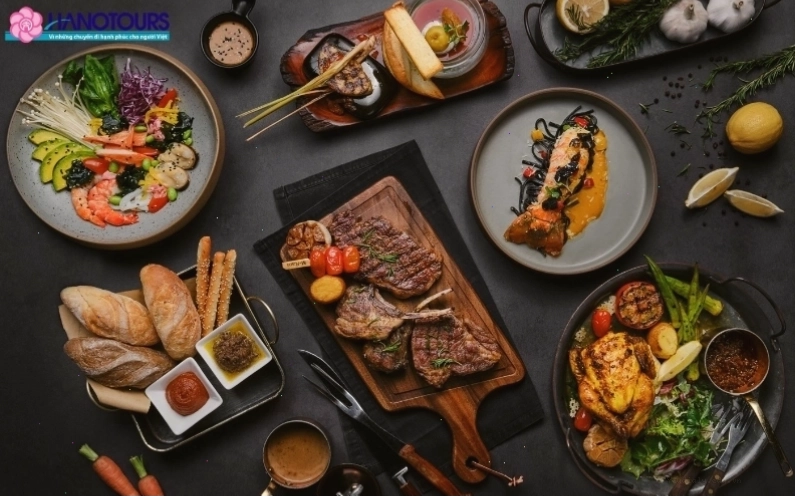 Thưởng thức các món ăn đặc trưng của Châu Âu