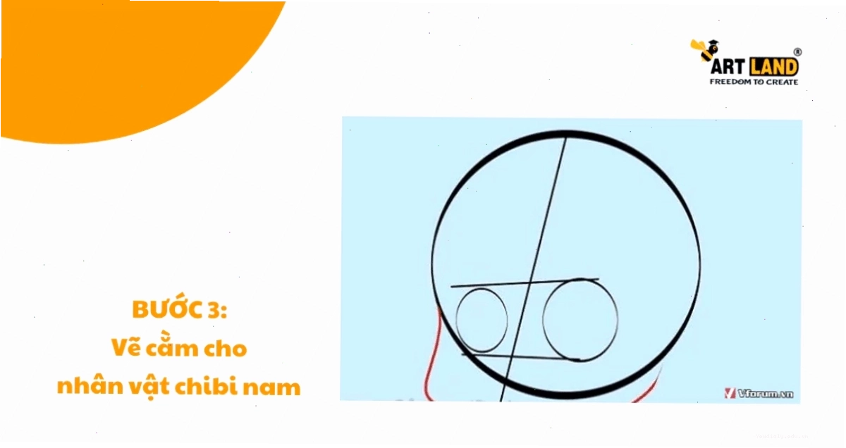 Tóc đuôi ngựa cao năng động cho nhân vật chibi nữ
