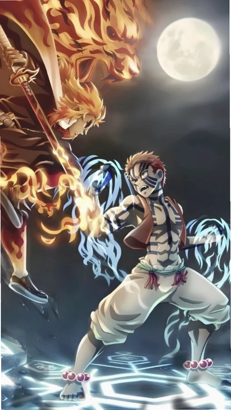 Trận chiến kinh điển giữa Rengoku và Akaza