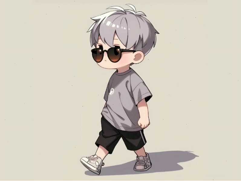 Tranh vẽ chibi nam ngầu