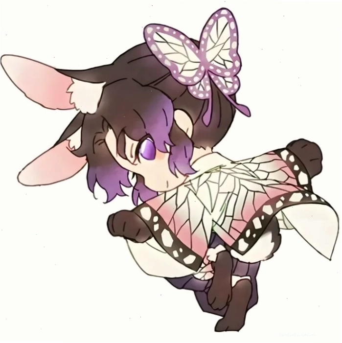 Tranh vẽ Thanh Gươm Diệt Quỷ Chibi dễ thương