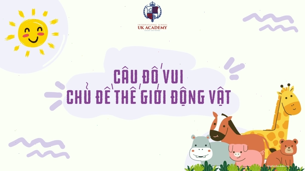 Trẻ được mở rộng tầm hiểu biết về thế giới động vật qua những câu đố hài hước và độc đáo