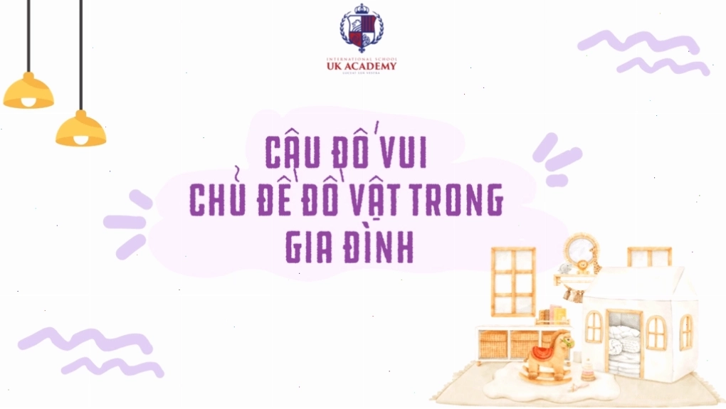 Trẻ mầm non nhận biết đồ vật gia đình qua trò chơi đố vui