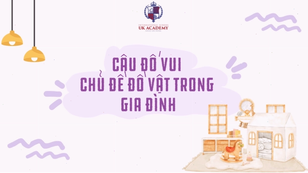 Trẻ mầm non nhận biết đồ vật quen thuộc qua câu đố