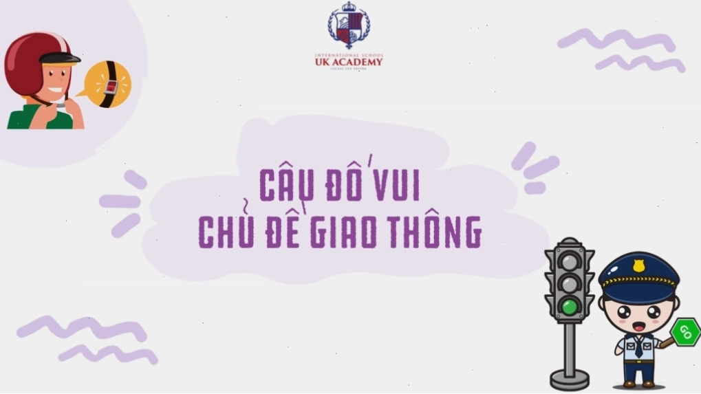 Trẻ mầm non tham gia câu đố vui về các loại phương tiện giao thông