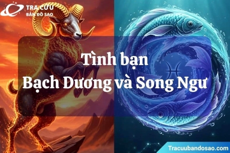 Trong tình bạn, Bạch Dương mang đến sức sống, Song Ngư mang đến thấu hiểu