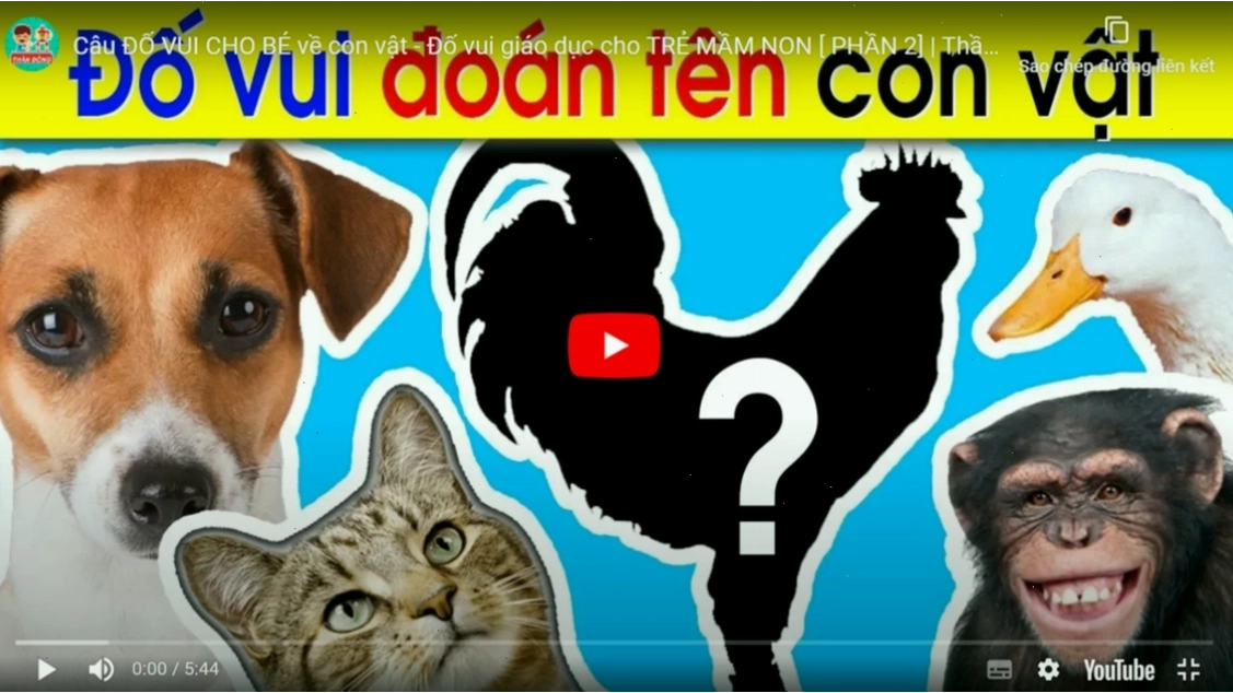 Trường mầm non Chiến Thắng tổ chức hoạt động vui chơi với câu đố