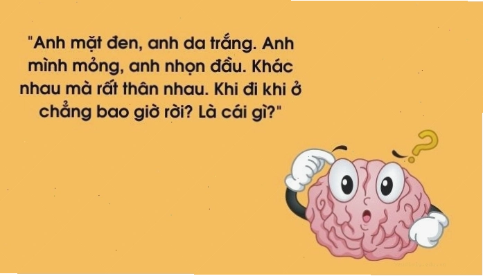 Tuyển tập các câu hỏi câu đố mẹo thông minh