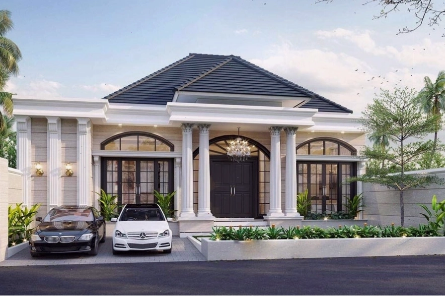 Ưu điểm của biệt thự 1 tầng kiểu Châu Âu về công năng và thẩm mỹ