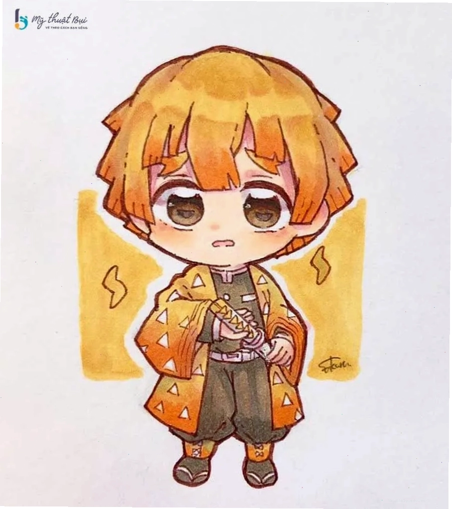 Vẽ nhân vật anime theo phong cách chibi