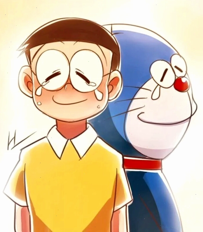 Vẽ Nobita anime chibi