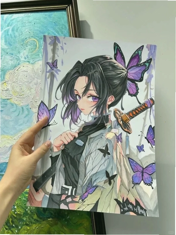 Vẽ Shinobu Koch chibi từng bước dễ dàng cho người mới học vẽ