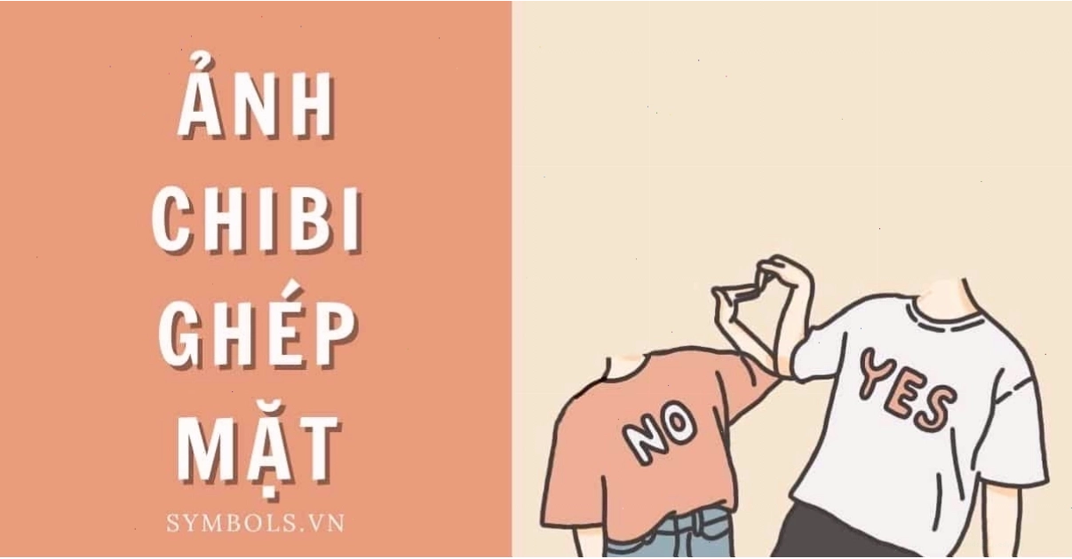 Ví dụ về ảnh chibi sau khi ghép mặt bé trai