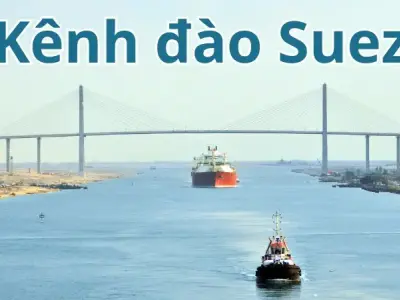 Kênh đào Suez - Cửa ngõ chiến lược của thương mại