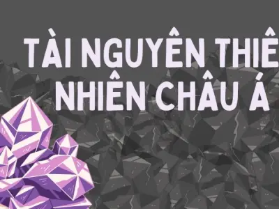Tài nguyên thiên nhiên Châu Á - Phong phú và đa dạng