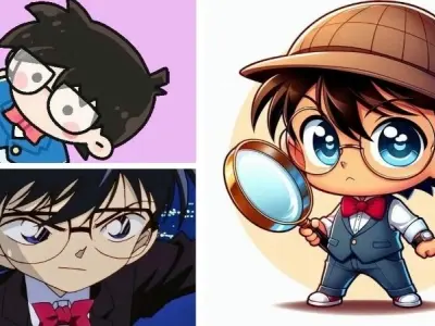 Bộ ảnh Conan chibi siêu dễ thương khiến fan mê mẩn