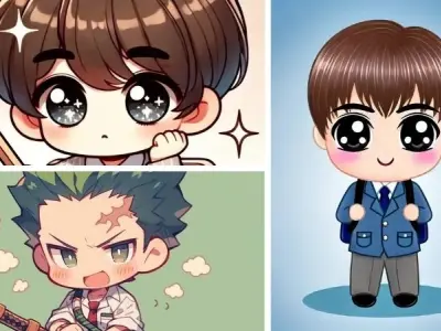 Bộ sưu tập hình ảnh chibi nam cute đẹp lung linh nhất