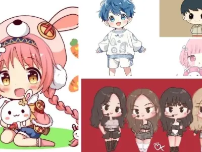Khám phá bộ hình nền chibi đáng yêu khiến tim tan chảy