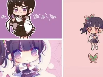 Bộ ảnh Kanao chibi dễ thương khiến fan tan chảy tim