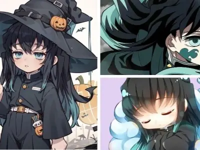 Bộ ảnh Muichirou chibi siêu dễ thương khiến fan tan chảy