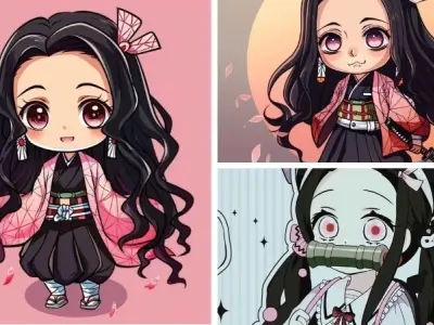 Bộ sưu tập hình ảnh Nezuko chibi cực dễ thương đáng yêu