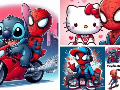 Bộ ảnh Spider Man chibi siêu dễ thương khiến fan thích mê