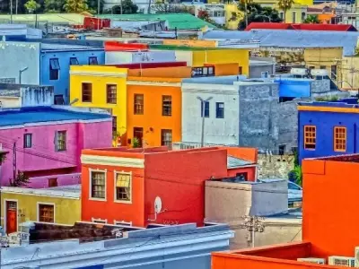 Bo-Kaap khu phố sắc màu nổi tiếng giữa lòng Cape Town