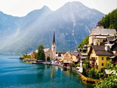 Vẻ đẹp huyền ảo Hallstatt ngôi làng bên hồ tuyệt đẹp